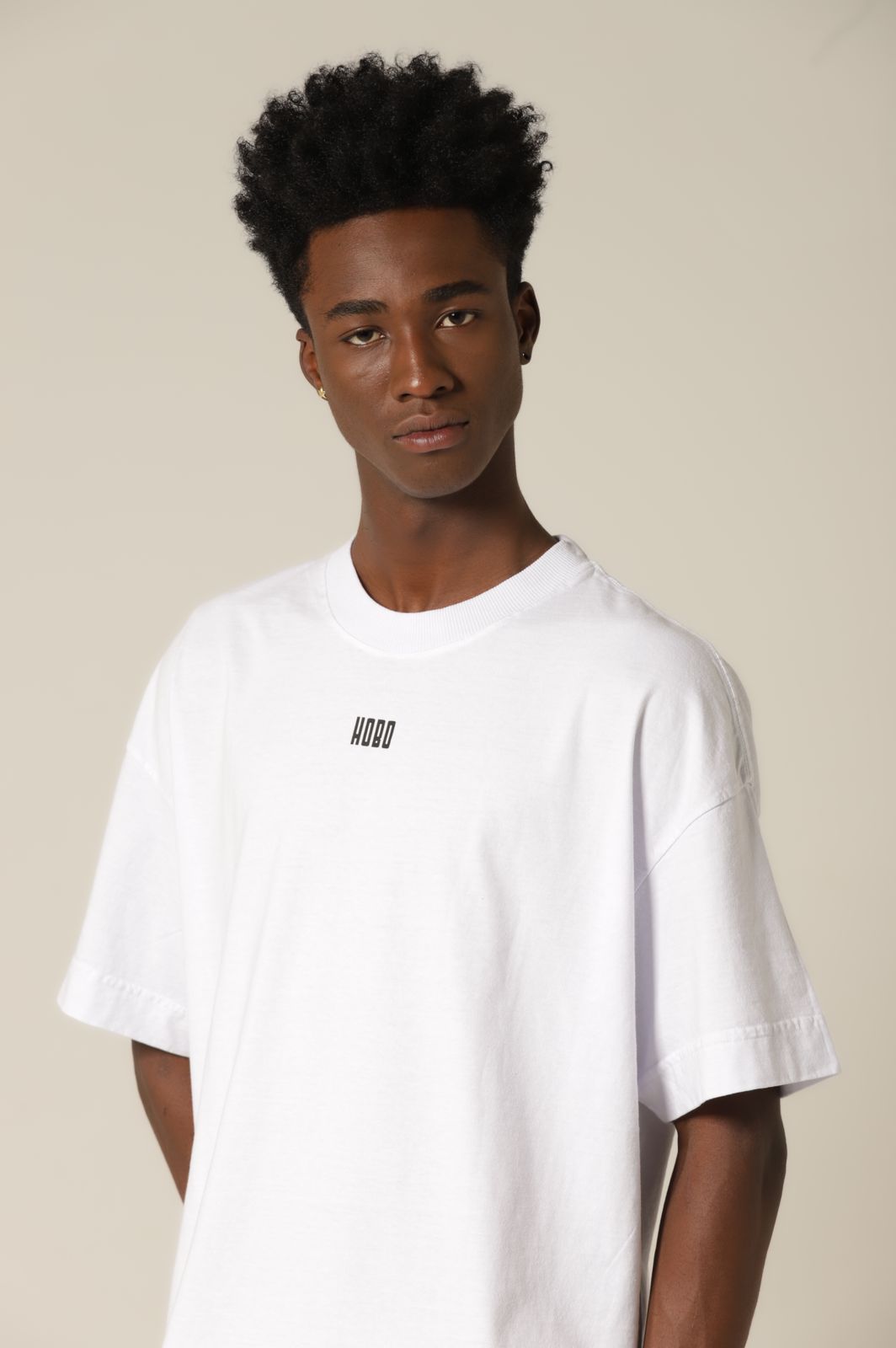 Camiseta Ame a Deus - Branca Oversized