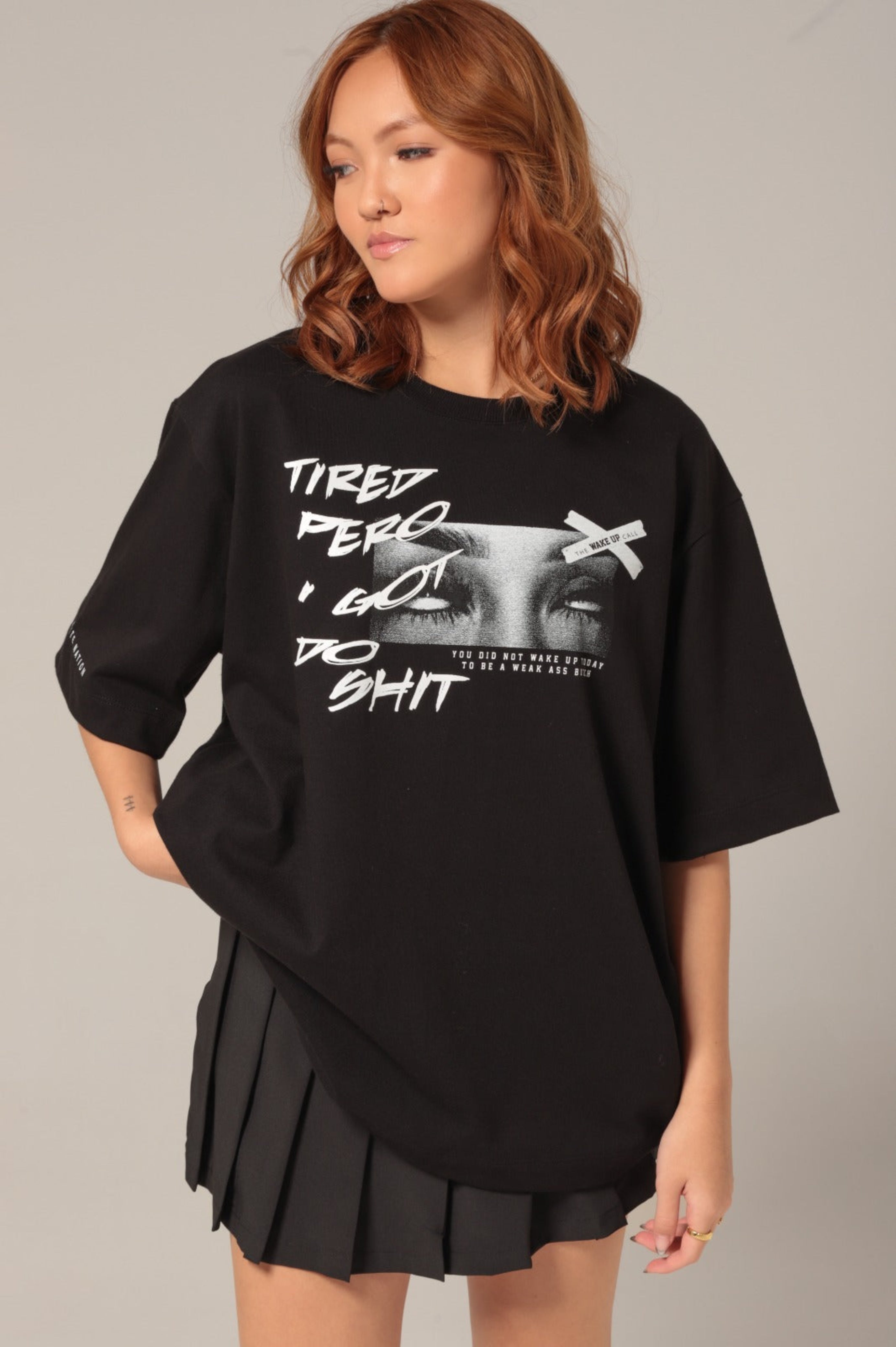Camiseta Tired - Oversized