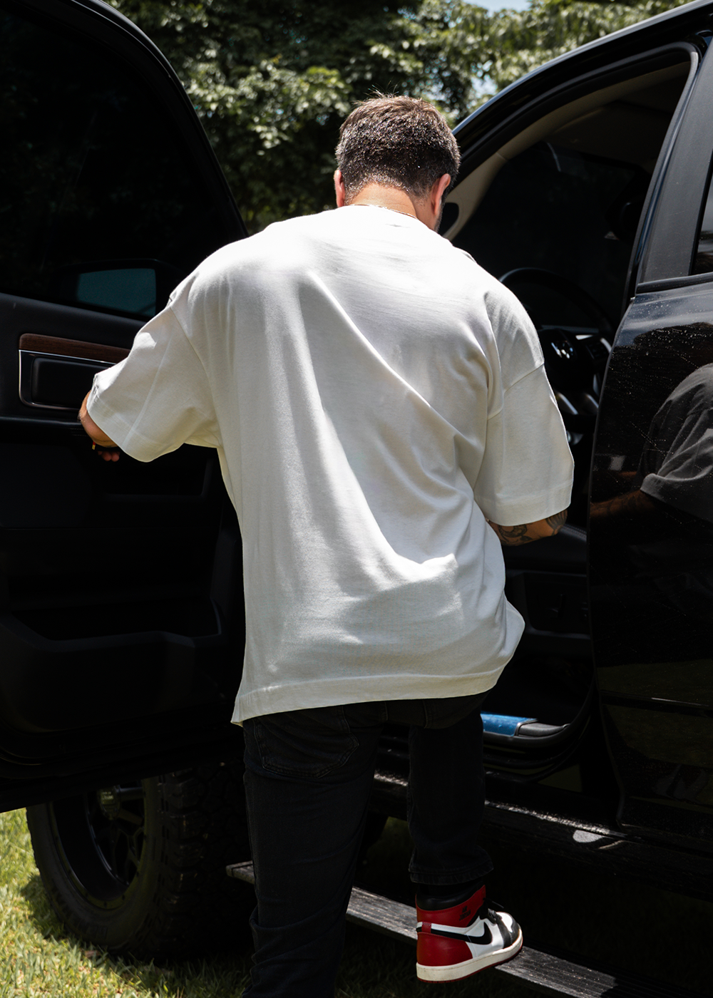Camiseta Child Of God Oversized Off White