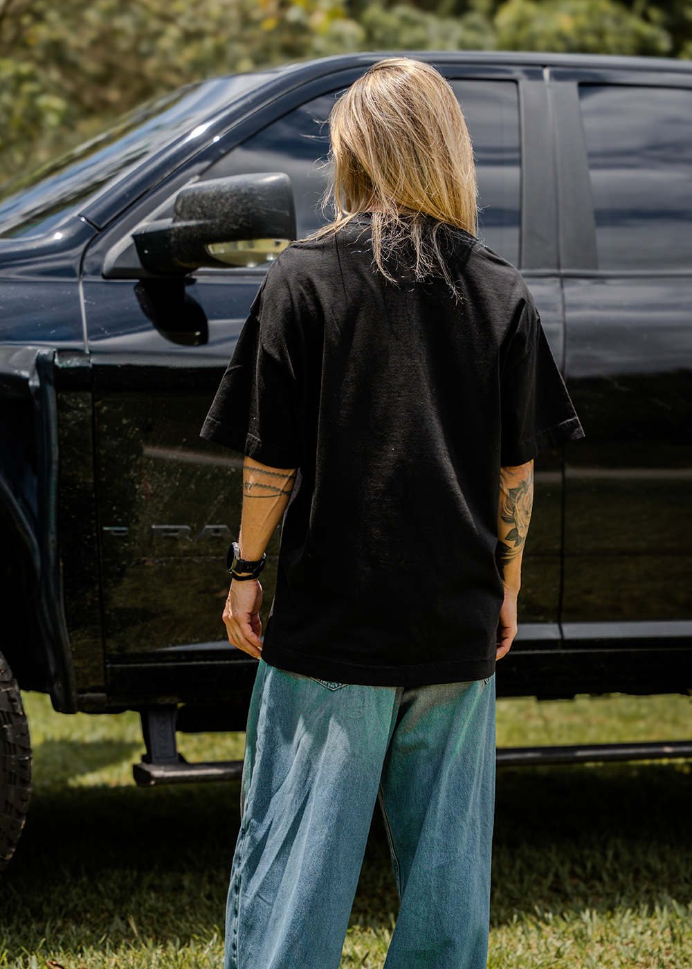 Camiseta Child Of God Oversized Preta