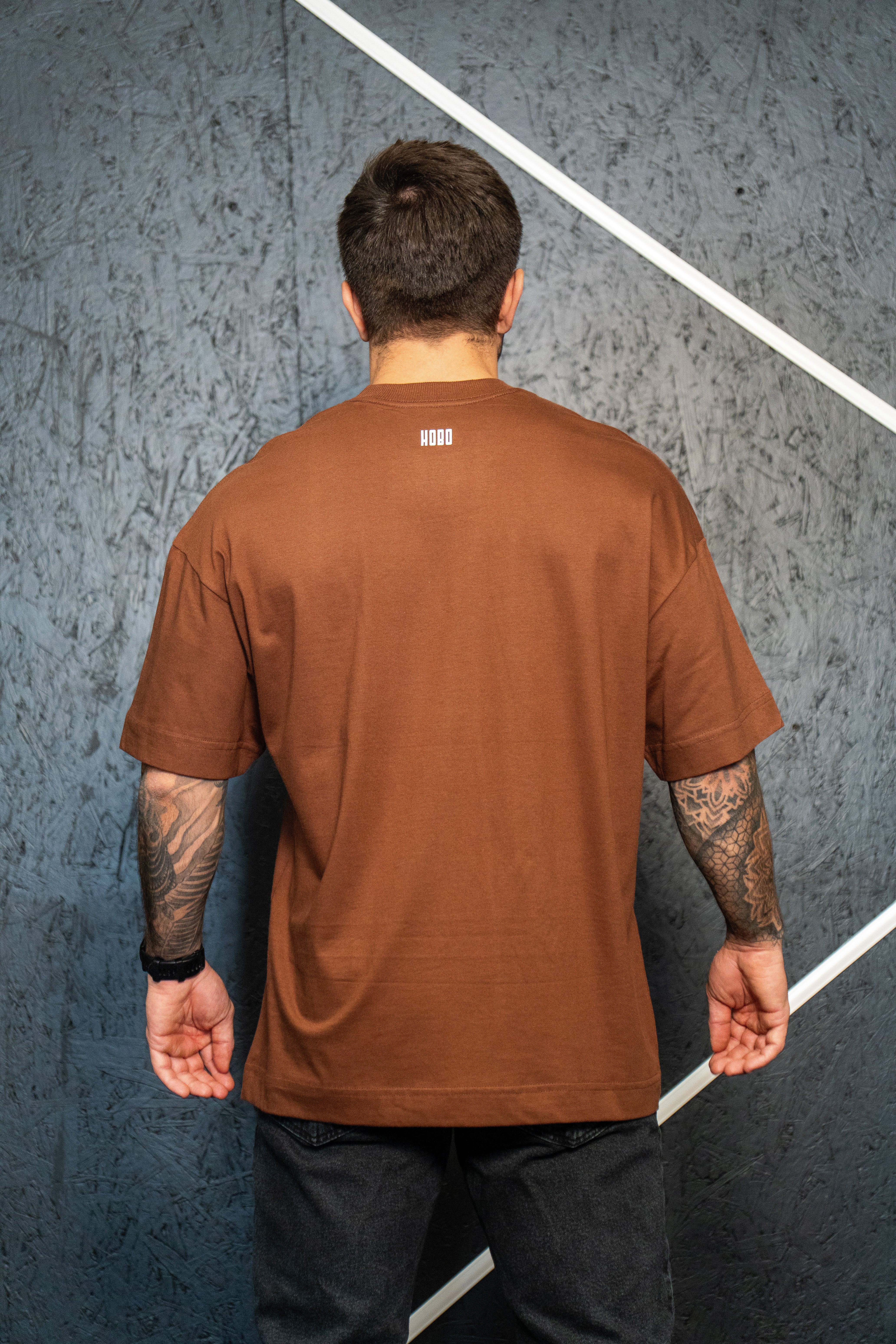 Camiseta Basic - Oversized Marrom