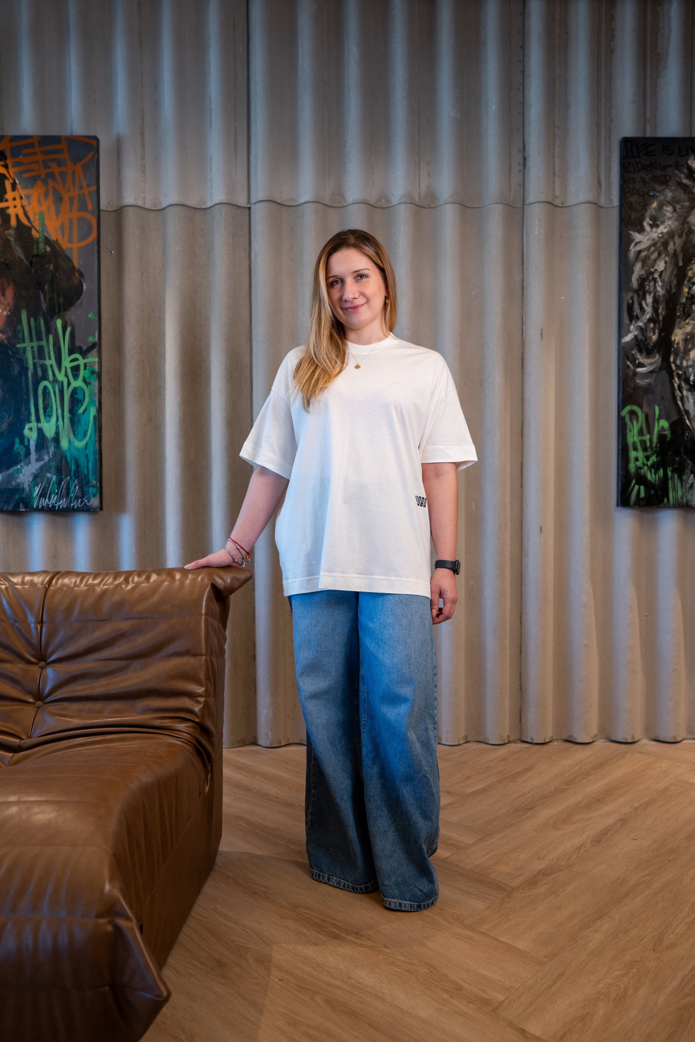 Camiseta Frutos do Espirito - Off-White Oversized
