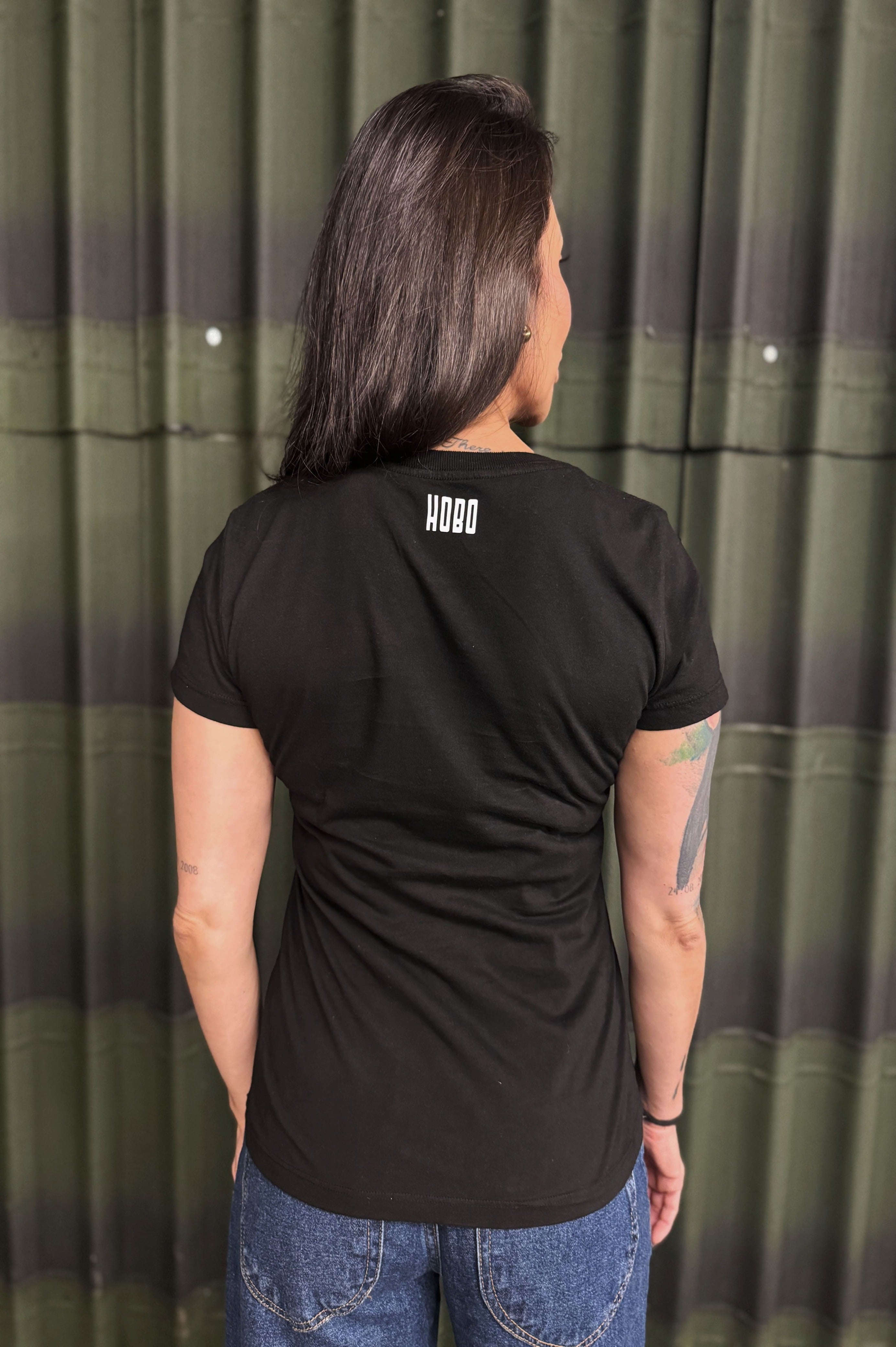 Camiseta Easy Chic - Preta Babylook