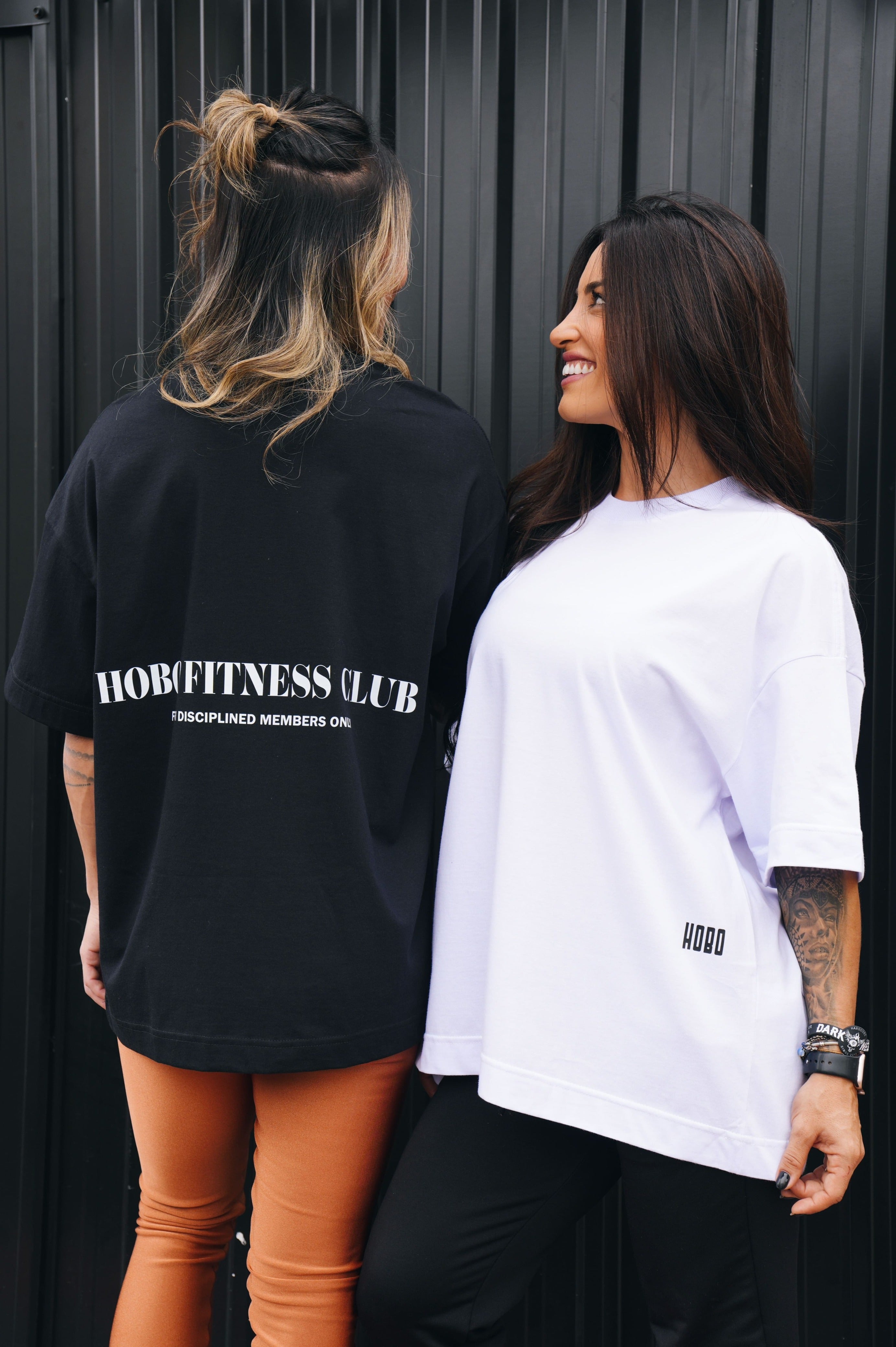 Camiseta Fitness Club - Branca Oversized