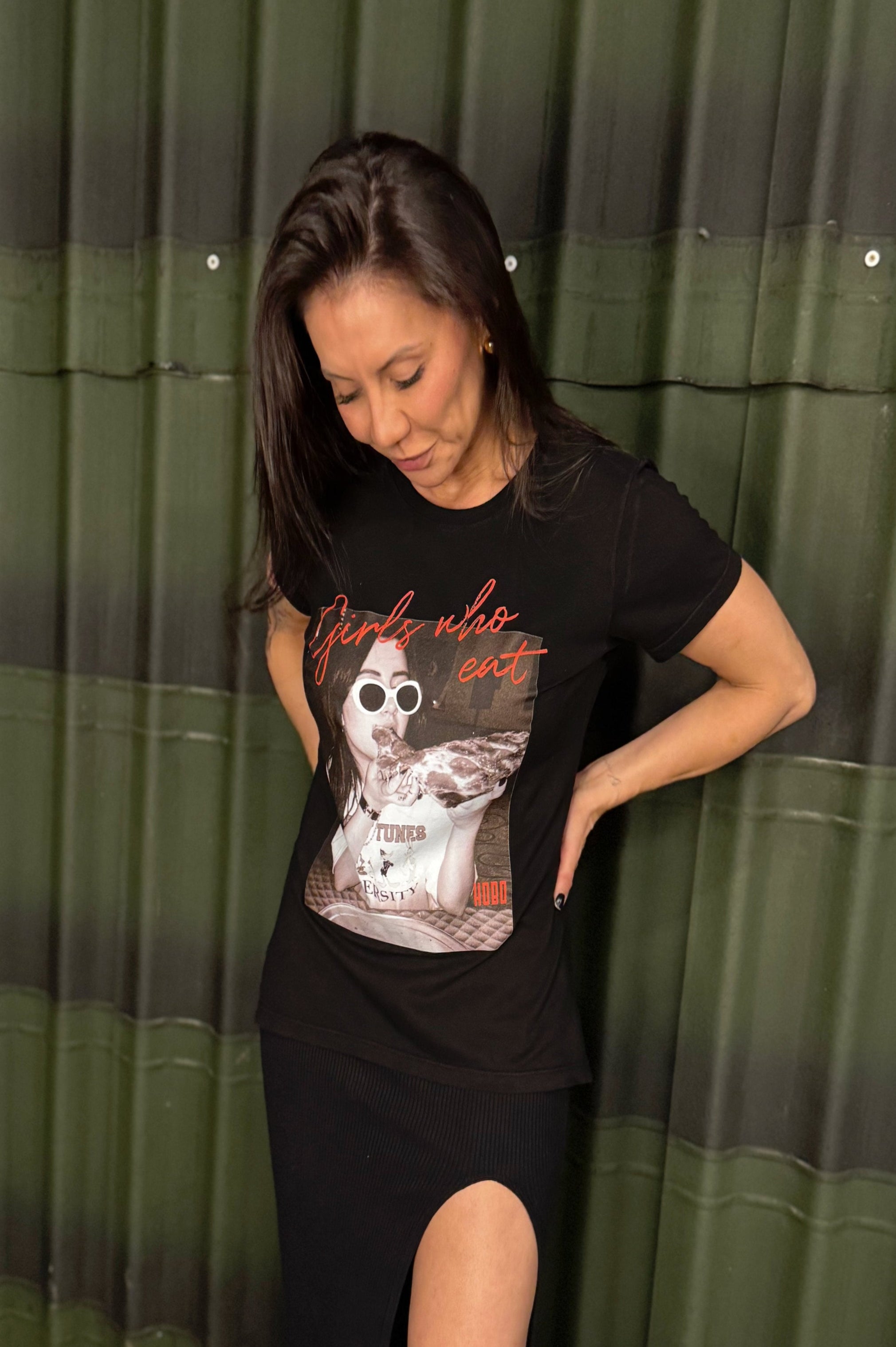 Camiseta Girls - Preta Babylook