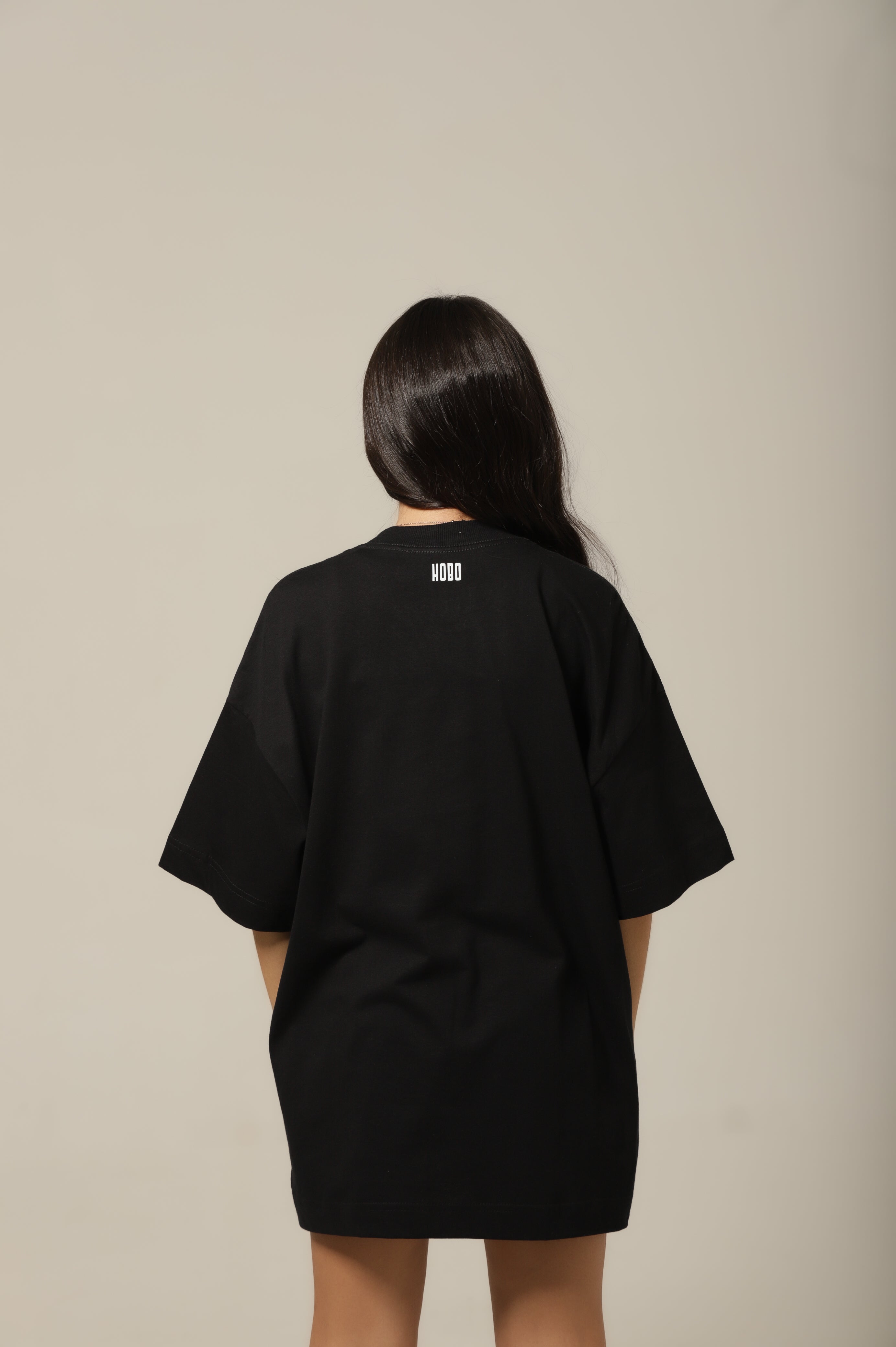 Camiseta Planos de Deus - Preta Oversized