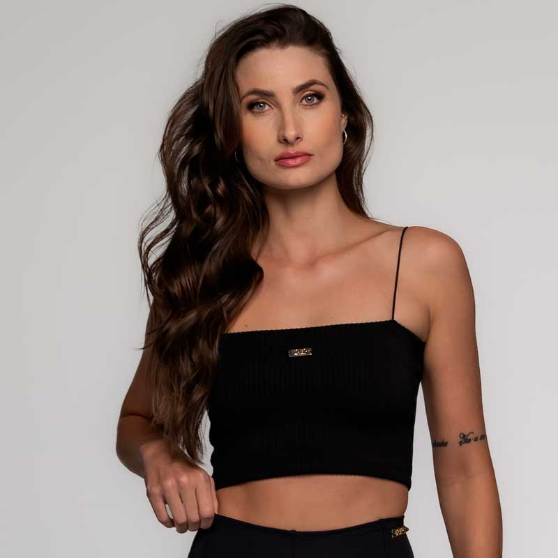 Cropped Classic Faixa