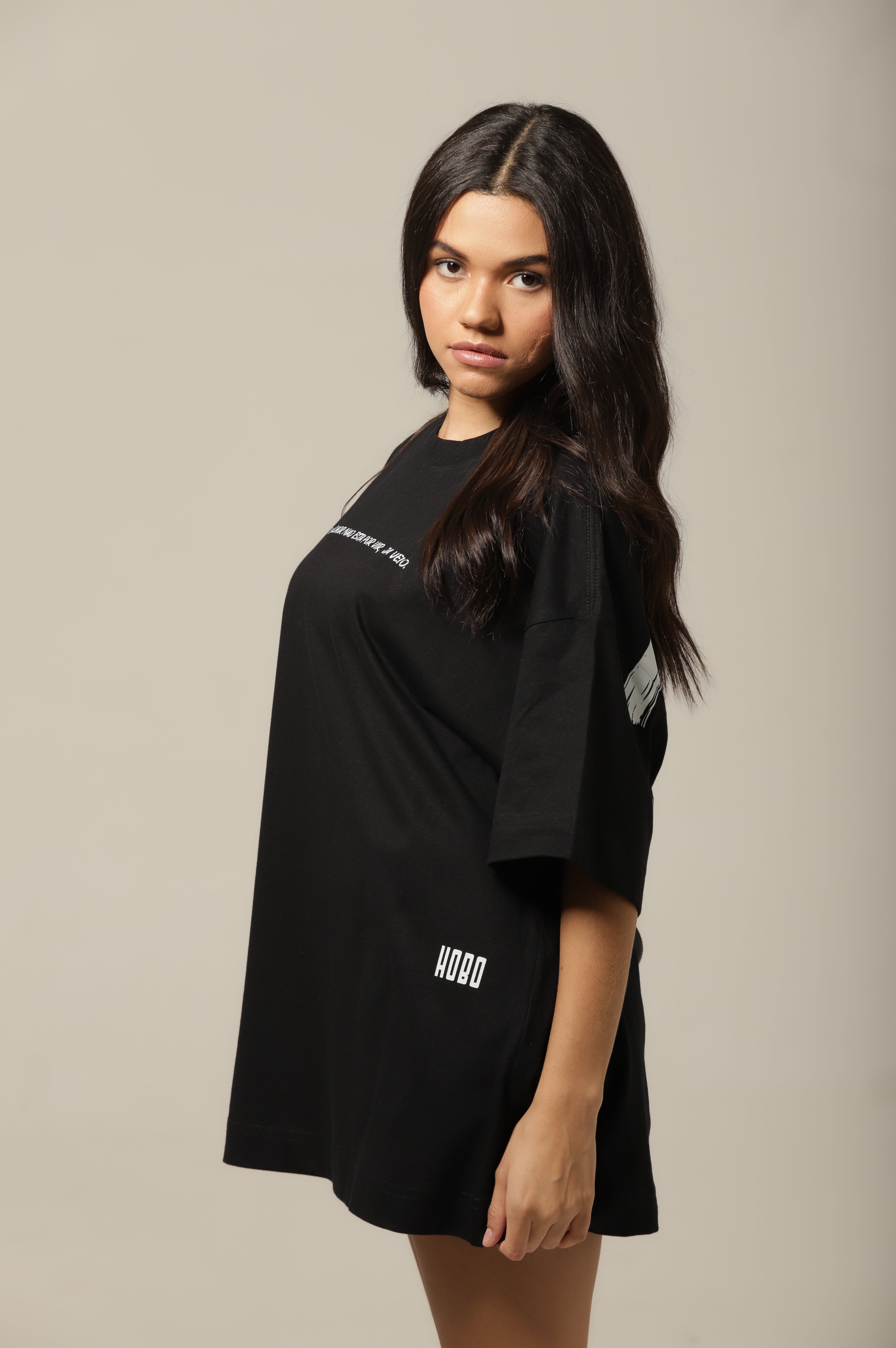 Camiseta Jesus - Preta Oversized