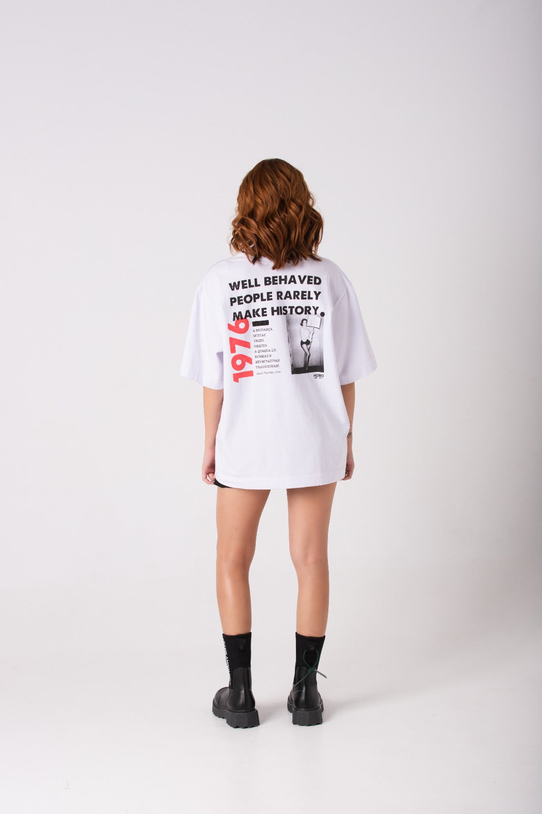 Camiseta Oversized Behaved