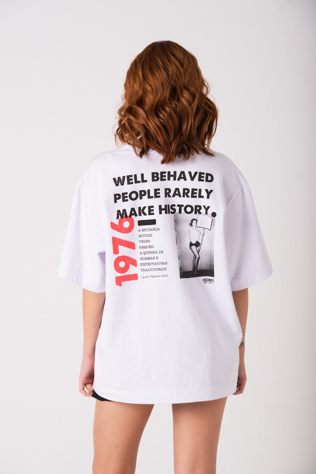 Camiseta Oversized Behaved