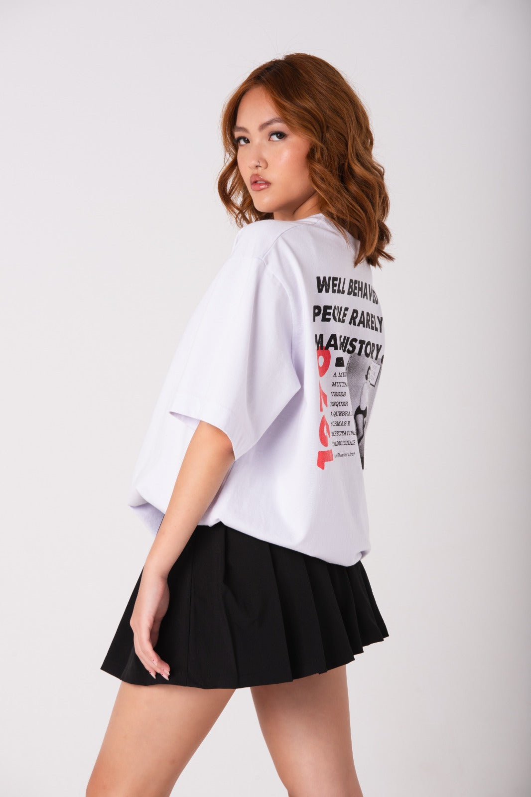 Camiseta Oversized Behaved