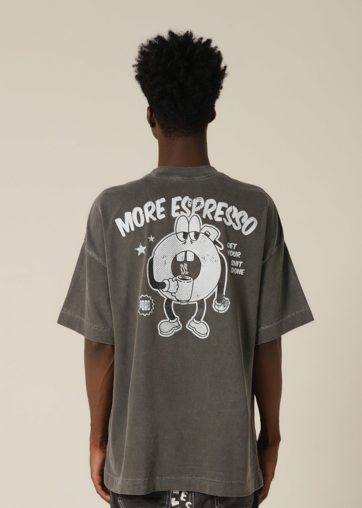 Camiseta Oversized Espresso