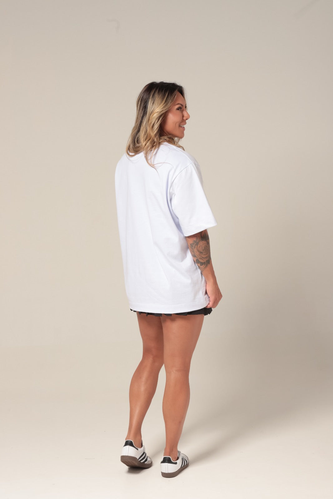 Camiseta Oversized Shape Branca