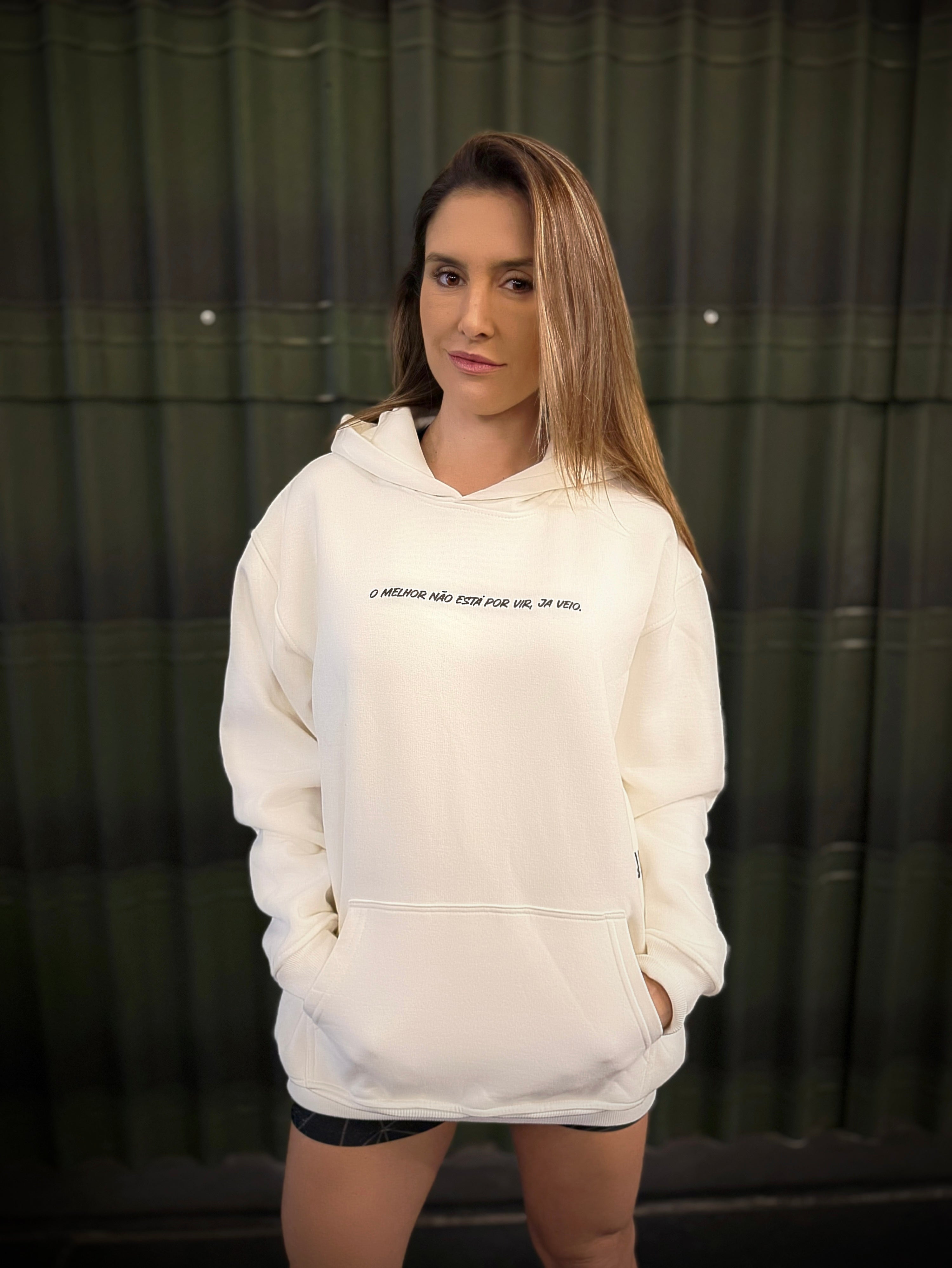Moletom Jesus - Off White