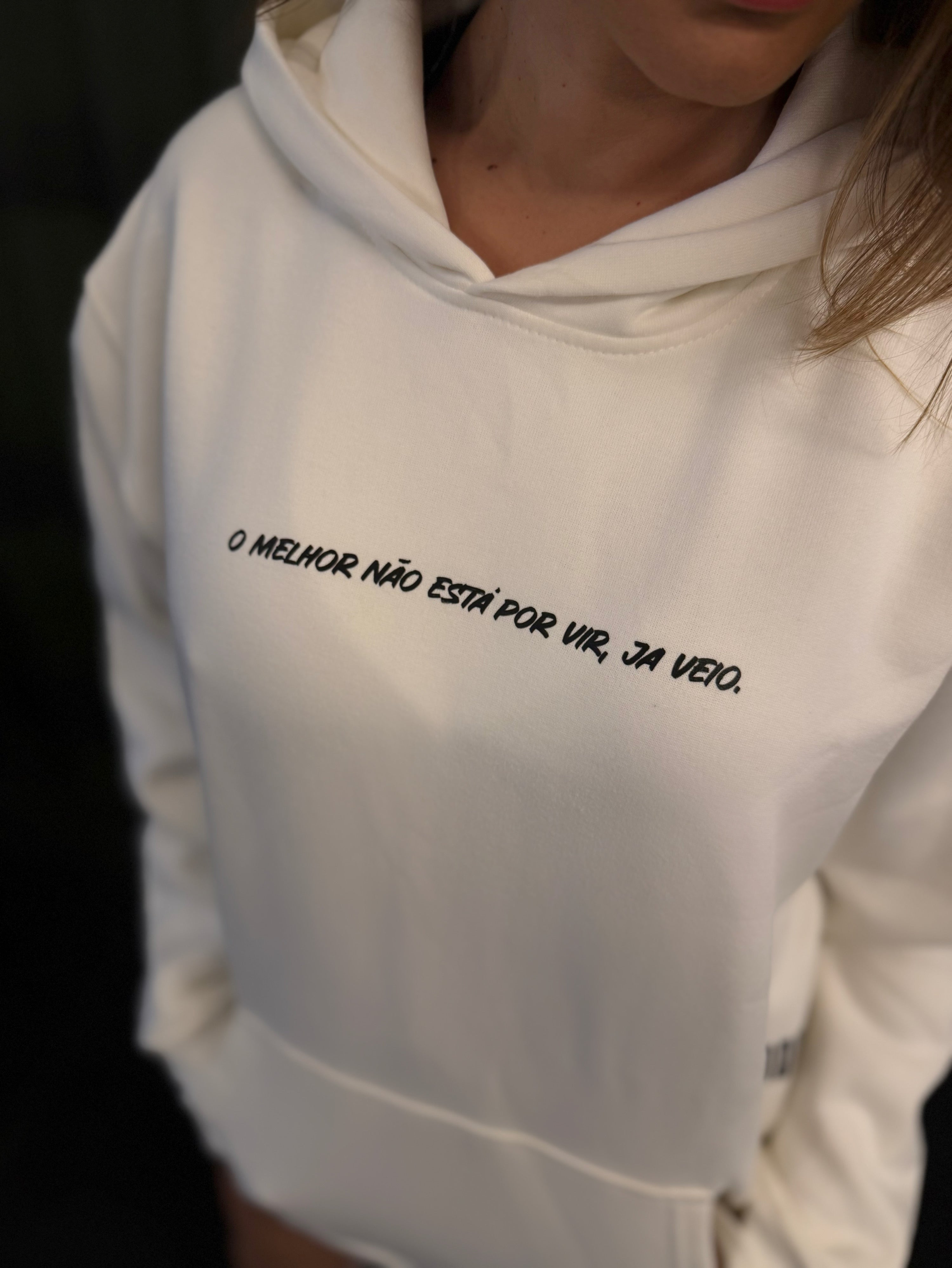 Moletom Jesus - Off White