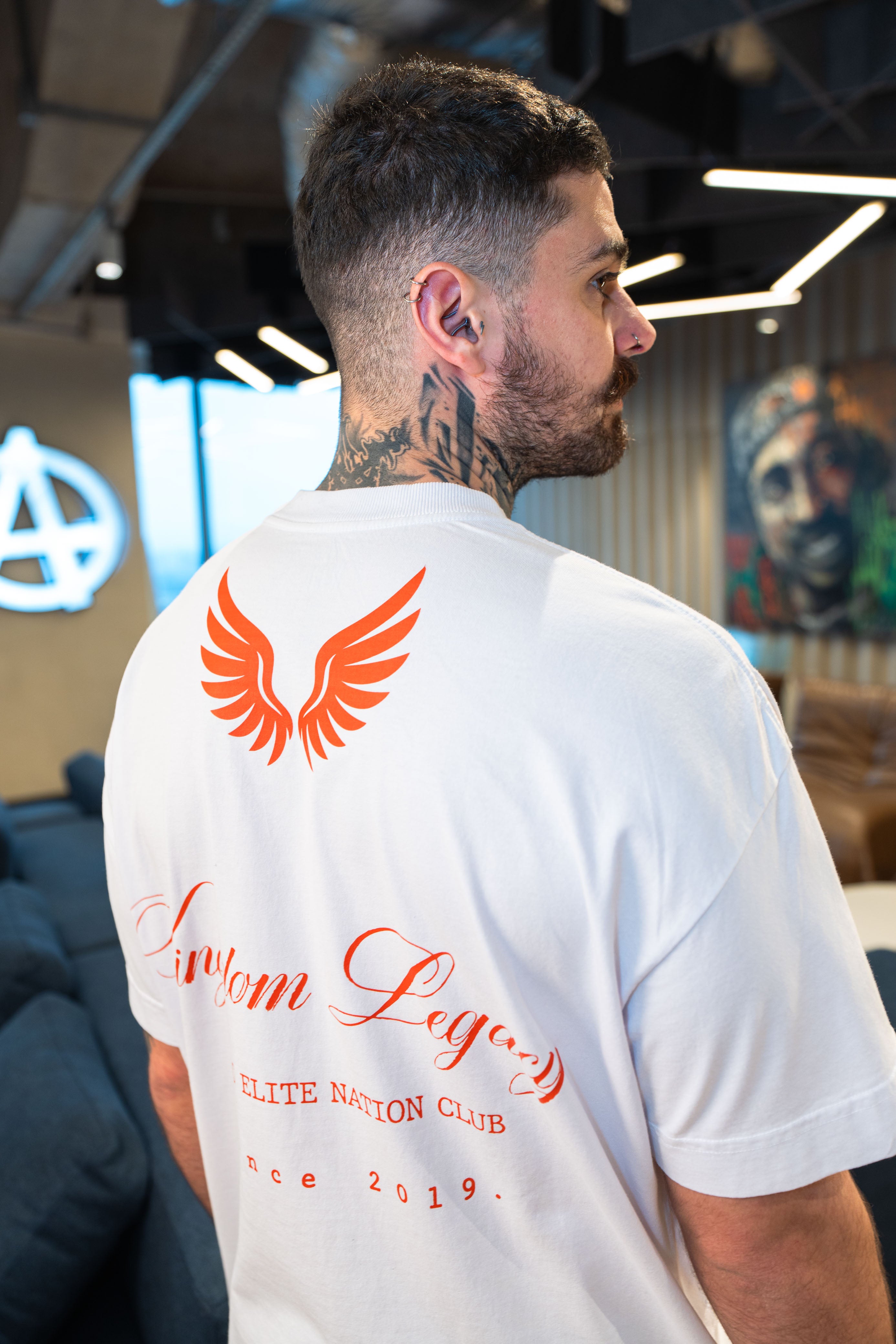 Camiseta Kingdom Legacy - Oversized Branca