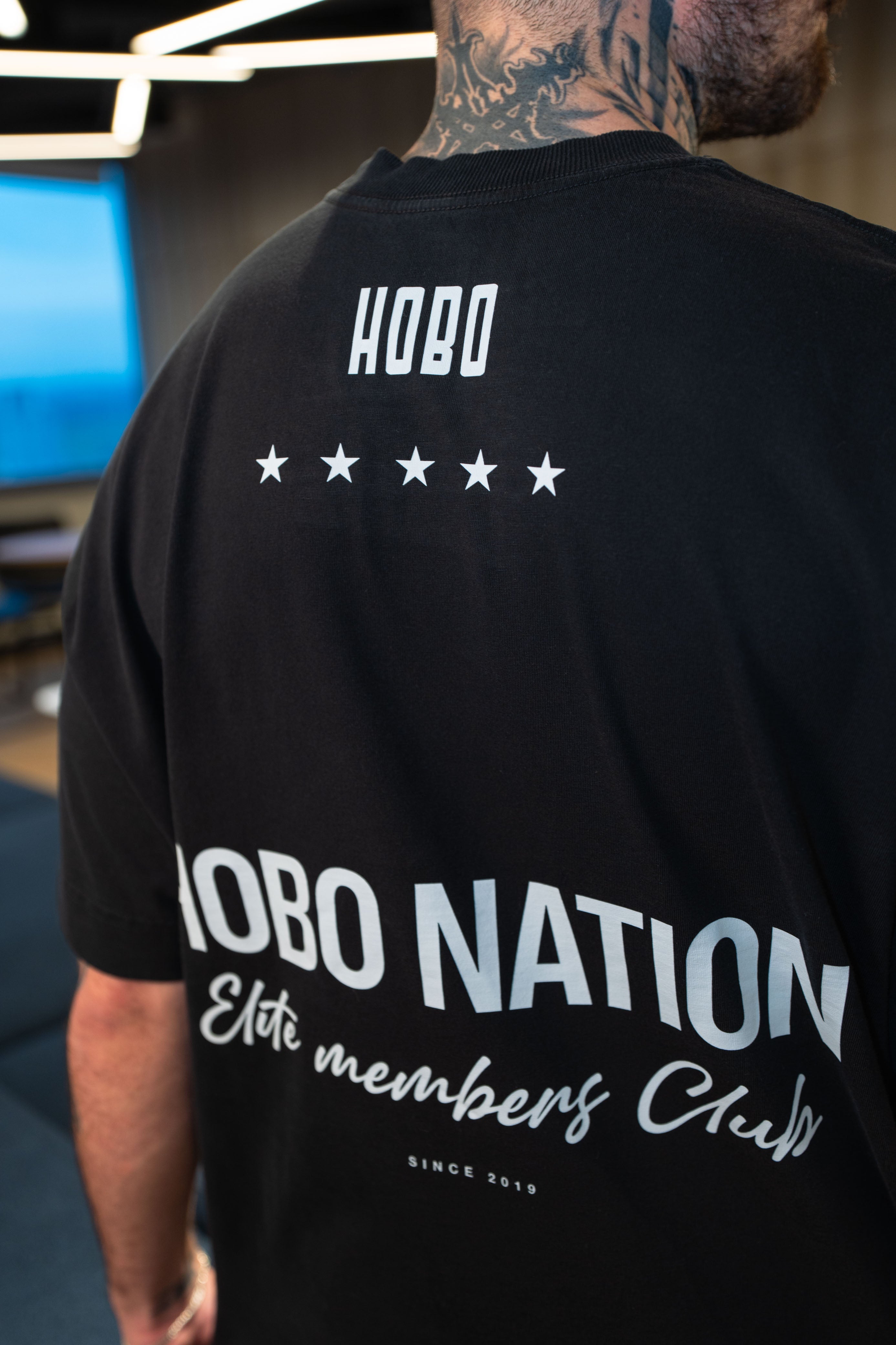Camiseta Members Only - Oversized Preta