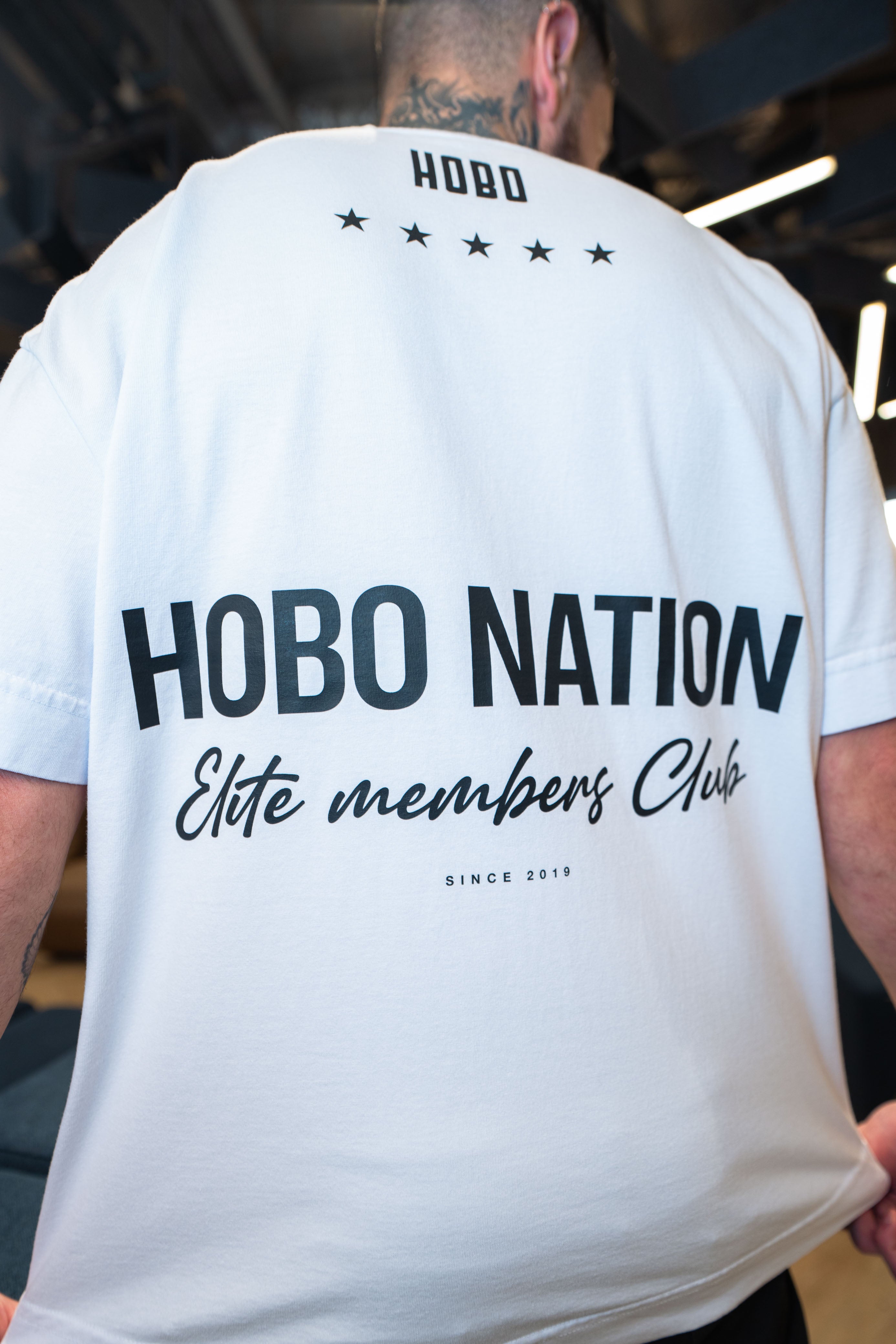 Camiseta Members Only - Oversized Branca