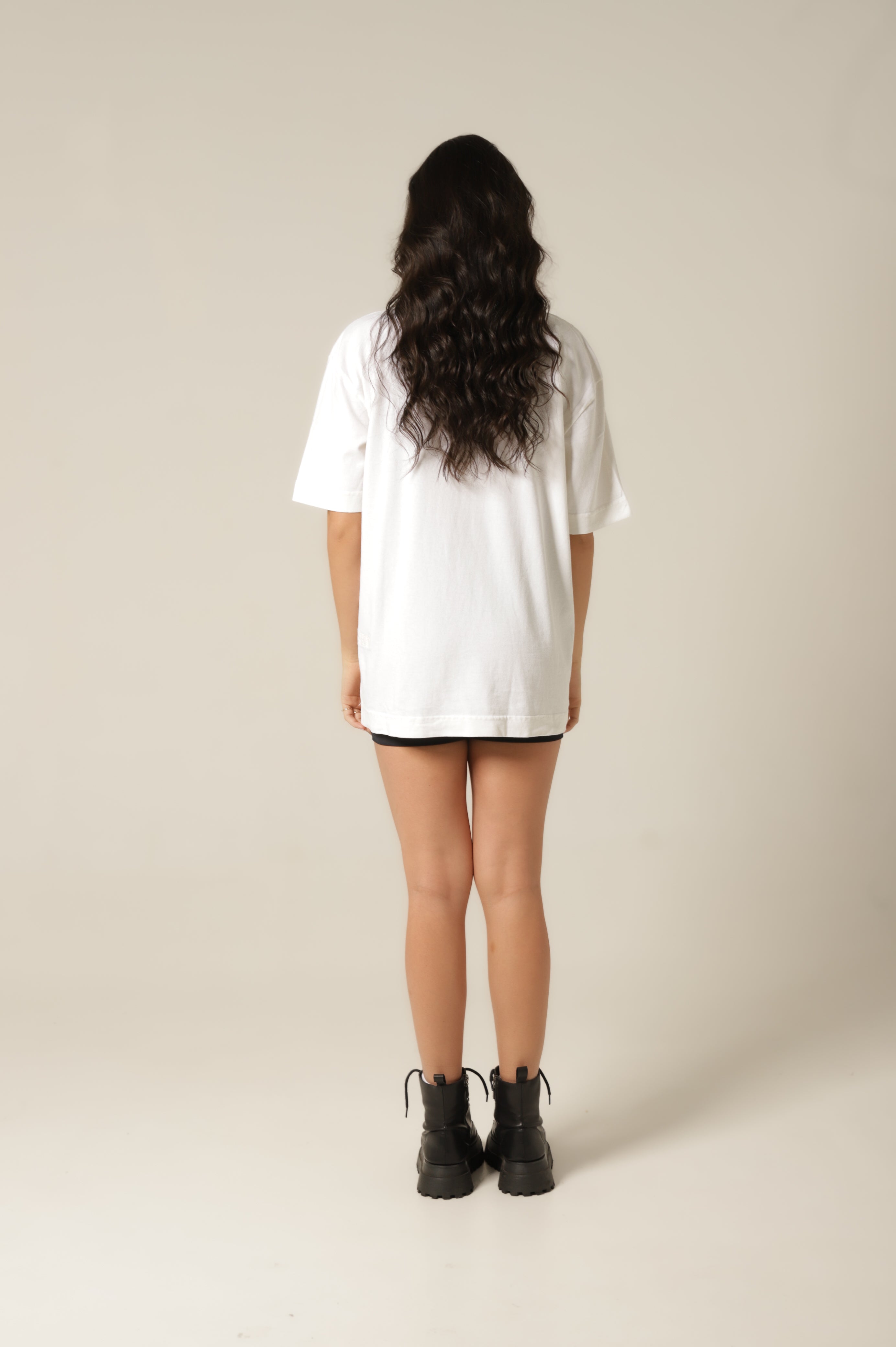 Camiseta Tubular Estonada - Skin - Off White